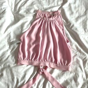 Wilfred backless sleeveless top